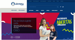 Desktop Screenshot of anchieta-rp.com.br